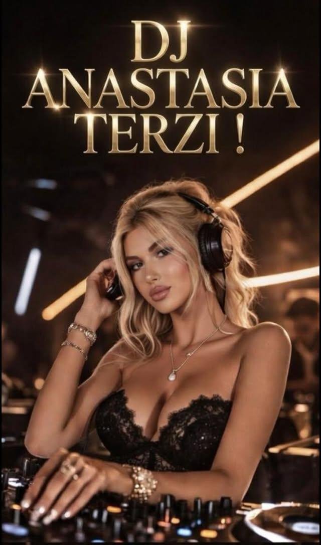 Anastasia Terzi DJ singer and model representing Greece on the global entertainment stage